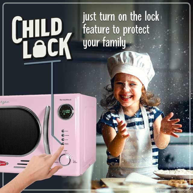 Thumbnail 3 de Nostalgia Countertop Microwave 1.1 Cu Ft 🍽