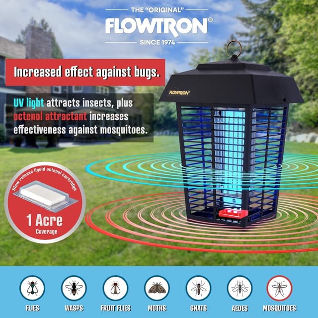 Thumbnail 2 de Flowtron Bug Zapper 5600V bug killing