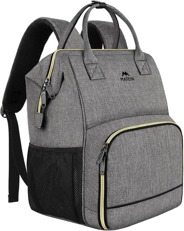 Imagen de MATEIN Mochila para Almuerzo y Laptop 17" en OfertitasTOP