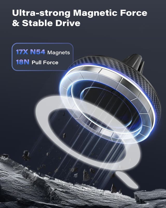 Detalle de A2C Handyhalterung Auto für Lüftung