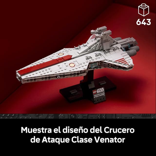 Thumbnail 1 de LEGO Star Wars 75441 Crucero Venator Maqueta para Adultos