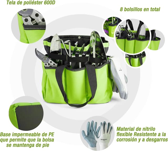 Thumbnail 6 de WORKPRO Juego de Herramientas para Jardín 8PC