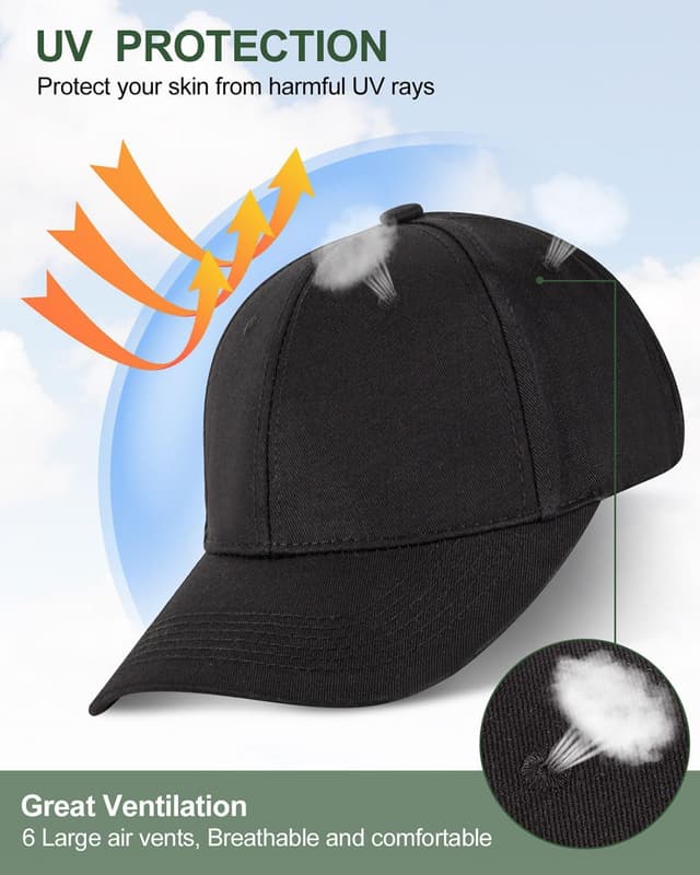 Detalle de Baseball cap for men and women 54-60 cm