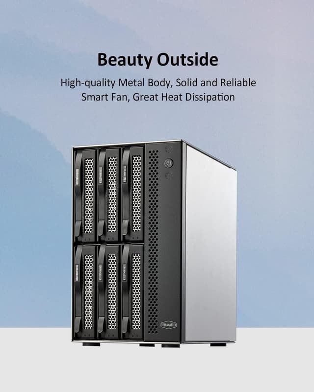 Detalle 2 de TERRAMASTER D6-320 USB3.2 10 Gbps a 6 Bay