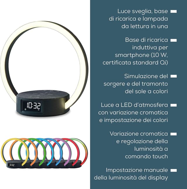 Thumbnail 6 de Beurer WL 65 Luce Sveglia con Ricarica Wireless 10 W