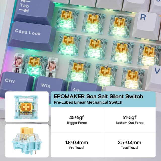 Thumbnail 5 de EPOMAKER TH108 PRO 10000mAh wireless mechanical keyboard ⌨