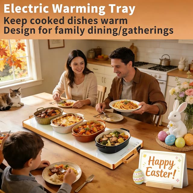 Detalle 2 de Electric Warming Tray L 32"x12" Warming Mat