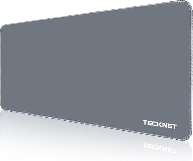 Detalle de TECKNET Mauspad XXL Speed Gaming (900 x 400 mm) – wasserfest, rutschfeste Gummibasis