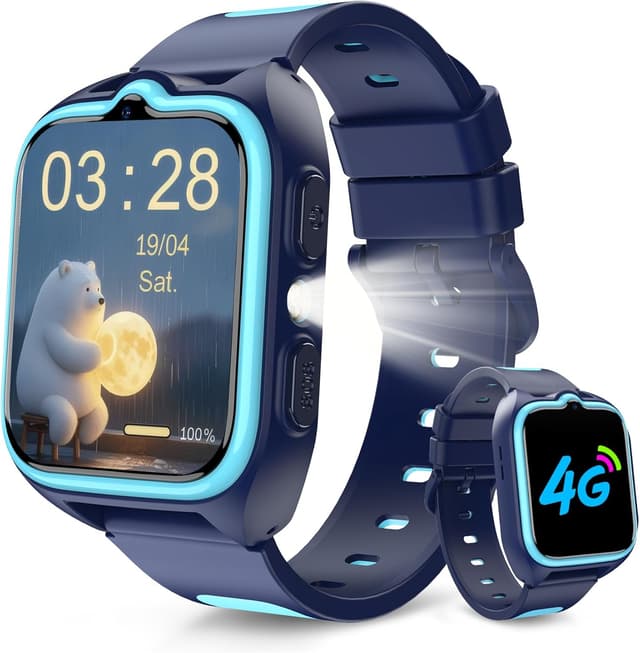 Thumbnail 6 de 4G Reloj Inteligente Niños con GPS y Llamadas Pink