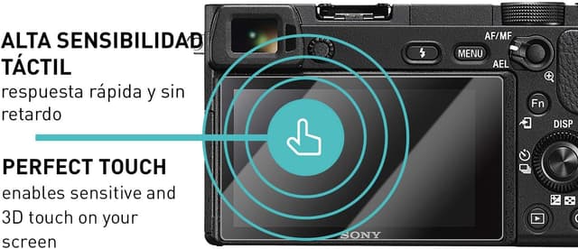 Detalle 2 de smartect Cristal templado para Sony Alpha 6300