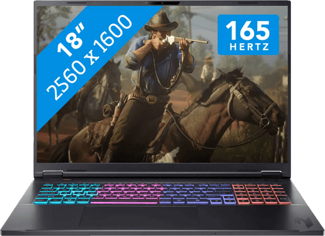 Detalle de Acer Nitro 18 AN18-61-R10V Gaming-Laptop mit RTX 5070, 18 Zoll, Ryzen AI 7, 16 GB RAM und 1 TB SSD