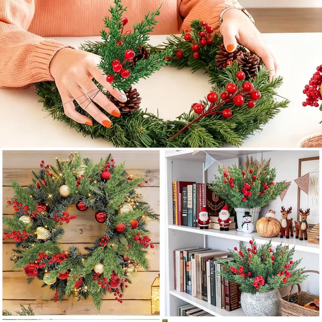 Thumbnail 2 de Weihnachts Kiefernzweige Set 40 Stück 🎄