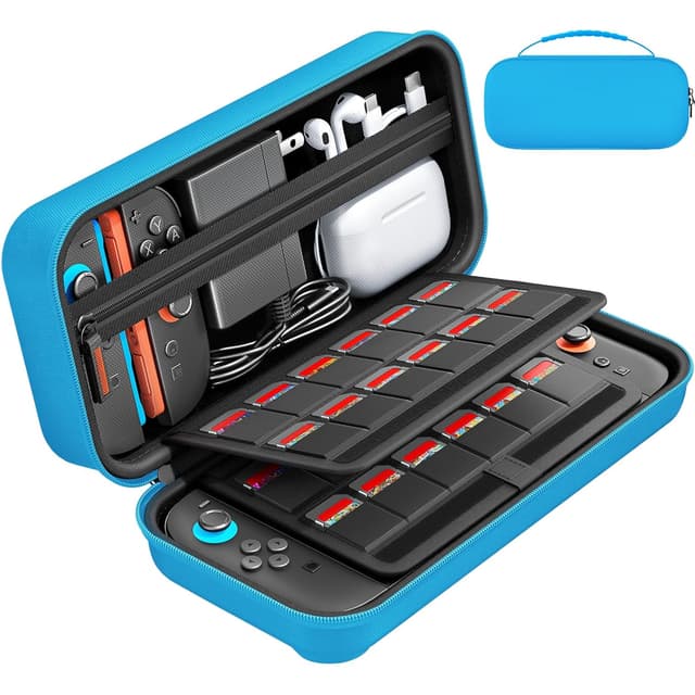 Imagen de daydayup Switch Carrying Case with 24 Slots en OfertitasTOP