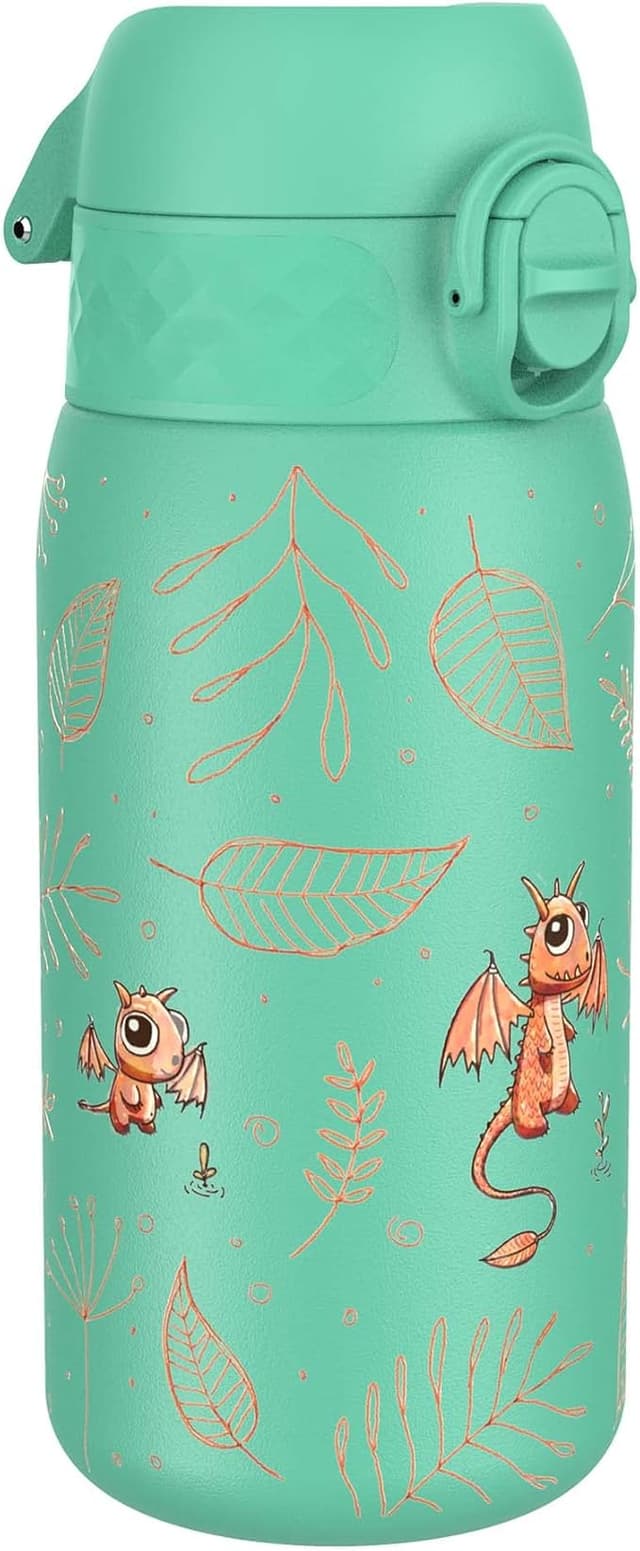 Imagen de ION8 Botella de Agua Inox para Niños, 400ml 🦄 Sin Aislamiento en OfertitasTOP