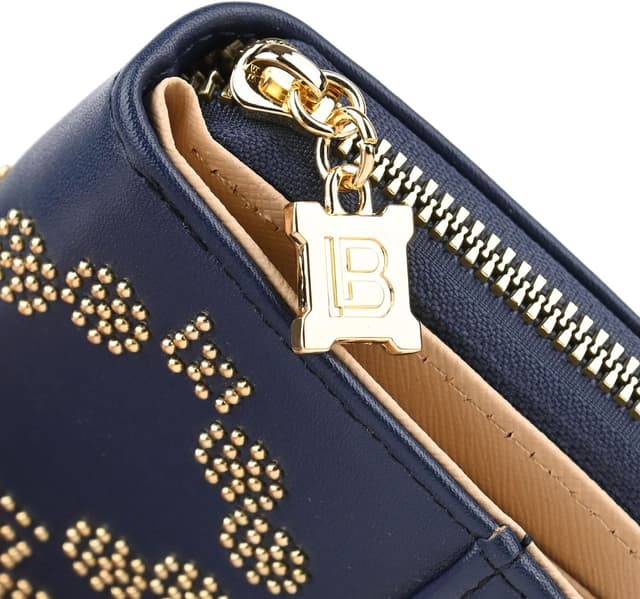Detalle 2 de Laura Biagiotti portefeuille femme en simili-cuir PU avec boîte cadeau (modèles à 1 ou 2 zips)