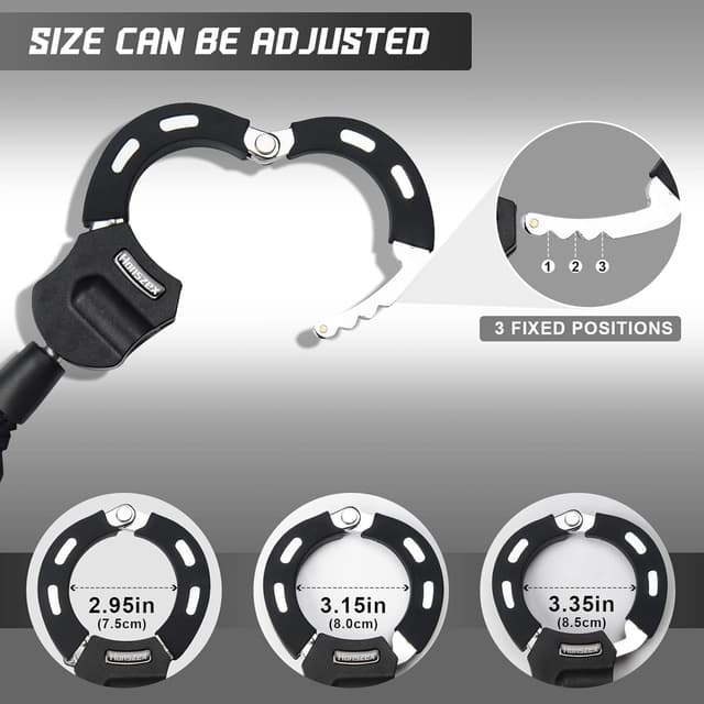 Thumbnail 3 de E Scooter Schloss Handschellenschloss 92 cm đ