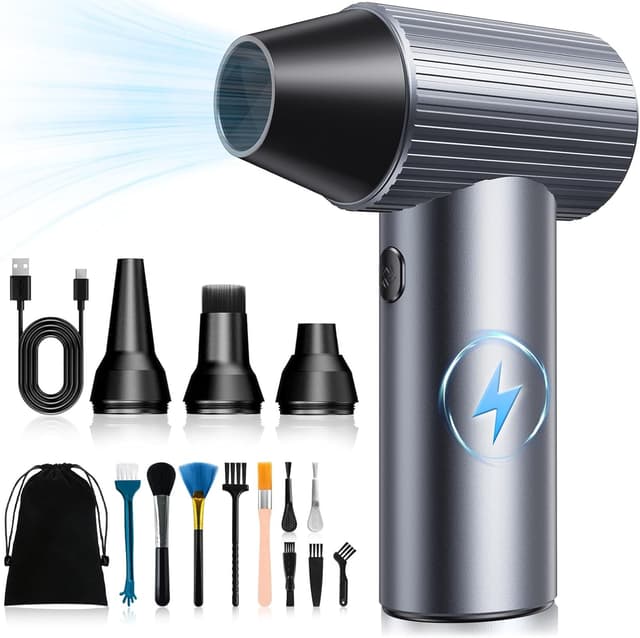 Detalle de Solareye Druckluft Compressed Air Duster 7500mAh