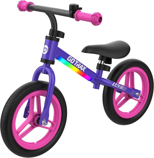 Detalle de Gotrax KS12 12" Balance Bike for Ages 2–5 with LED Light & Bell