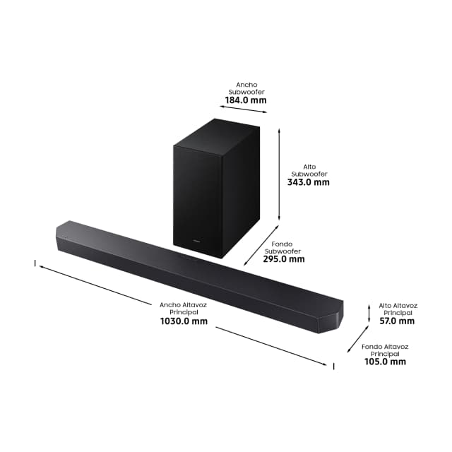 Detalle 2 de Samsung HW-Q600F 3.1.2, 380W