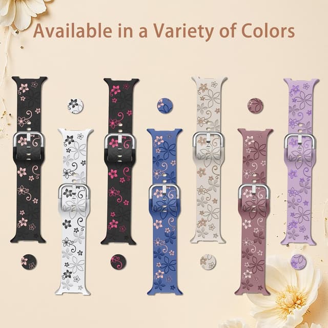 Detalle 2 de PinnWaa bracelet silicone Galaxy Watch 8