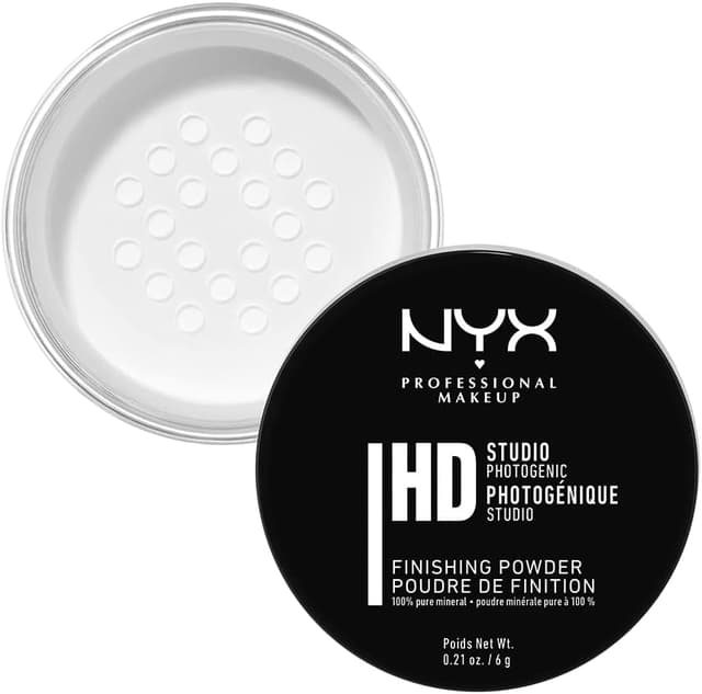 Detalle de NYX Professional Makeup Studio Finishing Powder Cipria Trasparente Opacizzante in polvere libera Tonalità Translucent