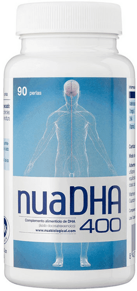 Detalle de NuaDHA 400 - 90 Perlas de Omega 3 🐟