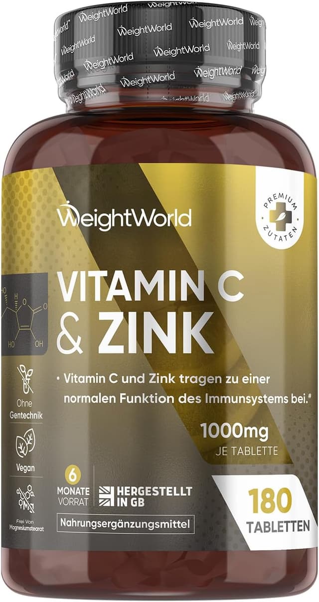 Detalle de Vitamin C Zink Tabletten 1000 mg
