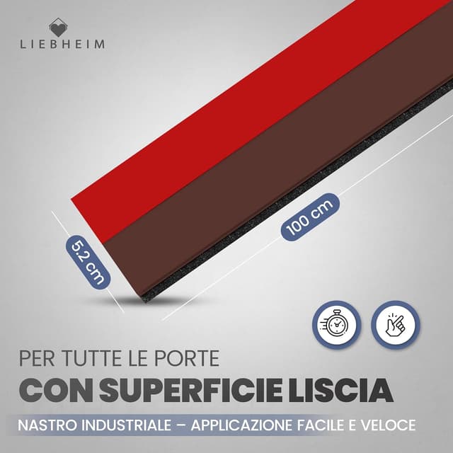 Thumbnail 6 de LIEBHEIM Paraspifferi Sottoporta marrone 1 pezzo