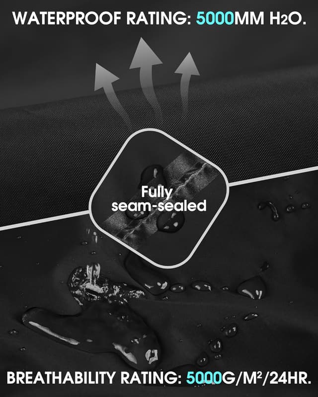 Thumbnail 2 de 33,000ft Damen Regenhose wasserdicht 5000mm