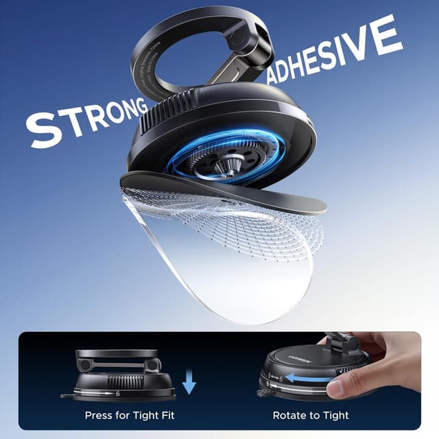 Detalle de UGREEN Magsafe Car Mount 2500gf car phone holder