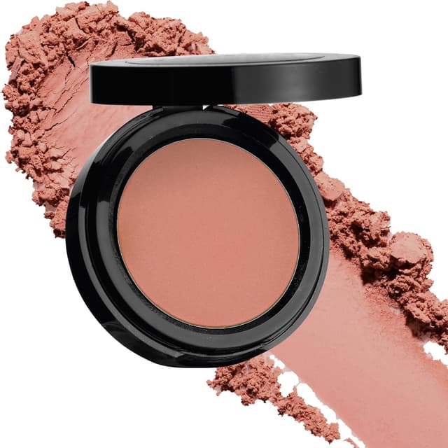 Detalle de Sandstone Scandinavia Fard à Joues en Poudre Nude Abricot (25 Naked Tan) — hypoallergénique, vegan, sans parfum