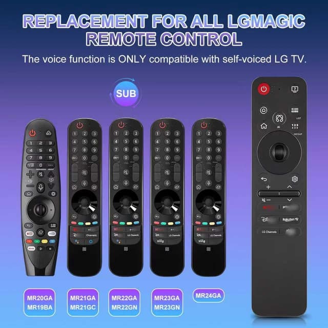 Thumbnail 5 de LG Magic Remote MR25GA replacement with Alexa