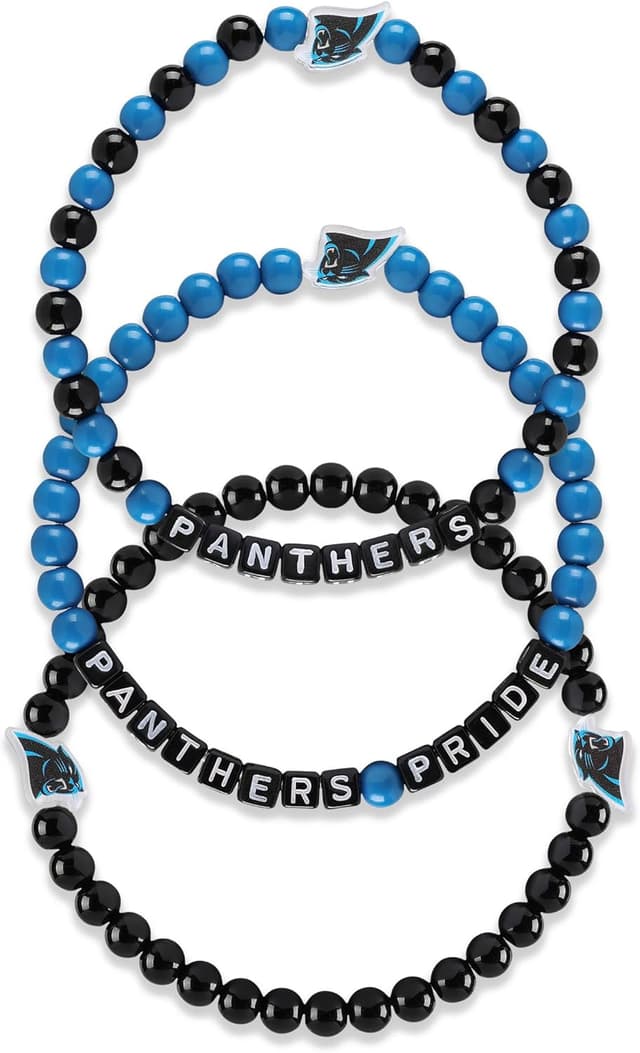 Thumbnail 6 de FOCO NFL Team Logo Officially Licensed Beaded Friendship Bracelets (3-Pack)