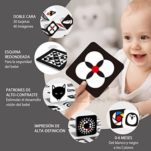 Detalle 2 de hahaland Flashcards Bebés 0-6 Meses