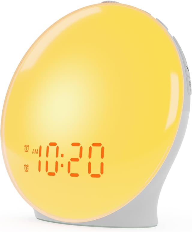 Detalle de Wake Up Light Sunrise Alarm Clock ⚡