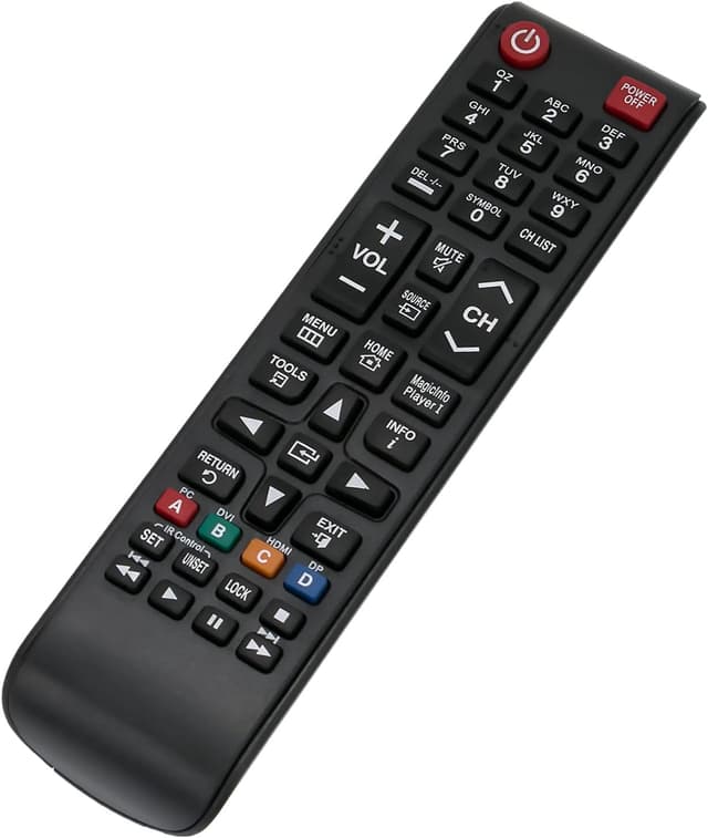 Detalle de VINABTY BN59-01180A replacement remote for Samsung LFD display monitors