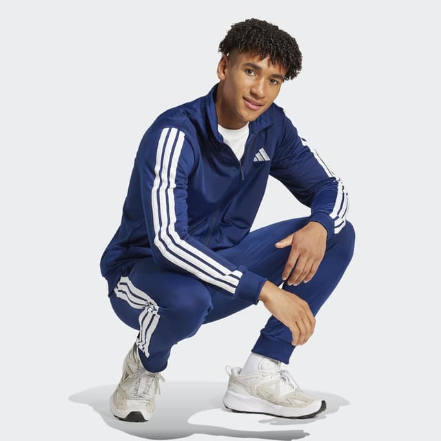 Detalle 2 de adidas SPORTSWEAR BASIC 3 STRIPES TRICOT TRACKSUIT XXL
