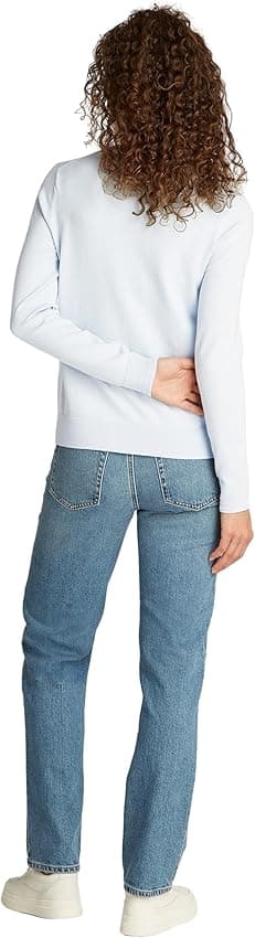 Thumbnail 5 de Tommy Hilfiger Co Jersey Stitch C-nk LS Swt Ww0ww44984 Suéter Azul XXS