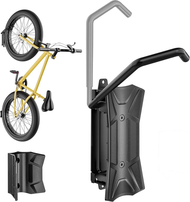 Detalle de monTEK schwenkbare Fahrrad-Wandhalterung für Breitreifen bis 115 mm (bis 35 kg)