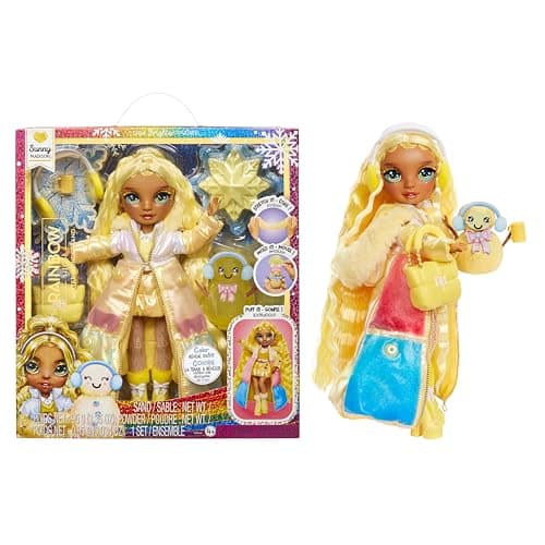 Detalle de RAINBOW HIGH Winter Wonderland Doll Yellow 🪆