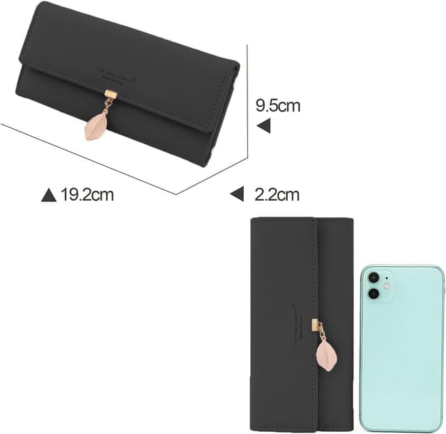 Detalle 2 de CALIYO portefeuille femme 19 cm