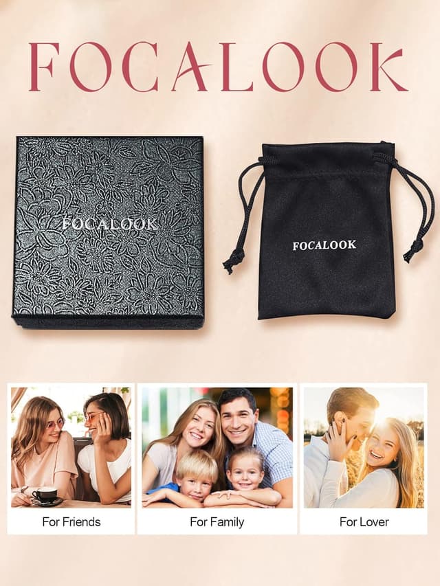 Thumbnail 6 de FOCALOOK Creolen Damen Ohrstecker aus Edelstahl – Statement-Schmuck mit Zylinder-Röhren (30–80 mm)