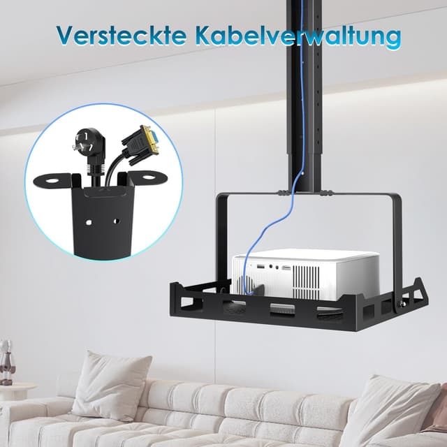 Thumbnail 5 de Salange Beamer Deckenhalterung Höhenverstellbar 10 kg