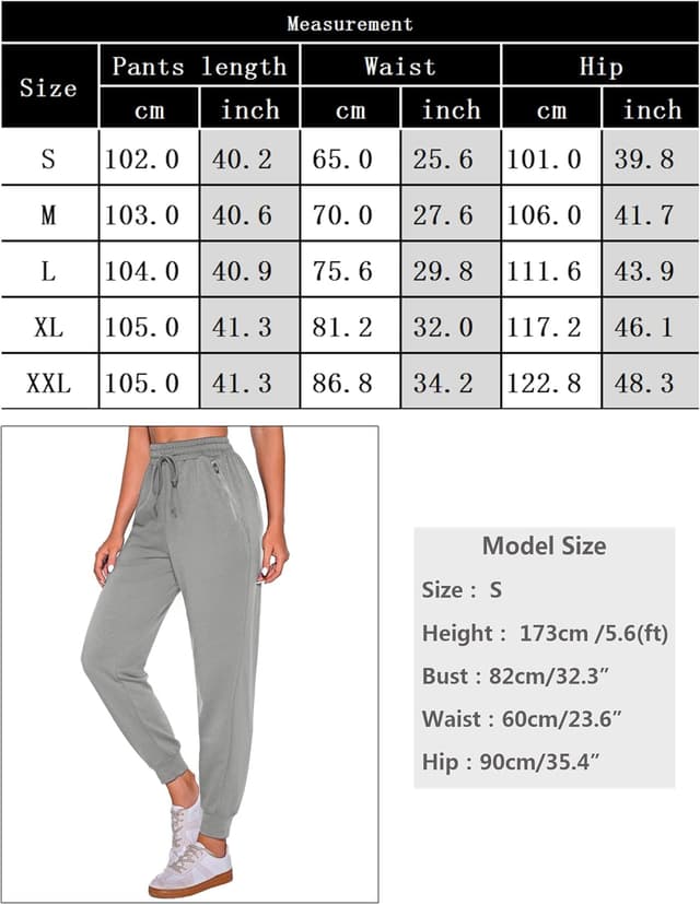 Detalle 2 de Terecey Pantalon de jogging femme en coton (95% coton, 5% spandex) avec poches zippées