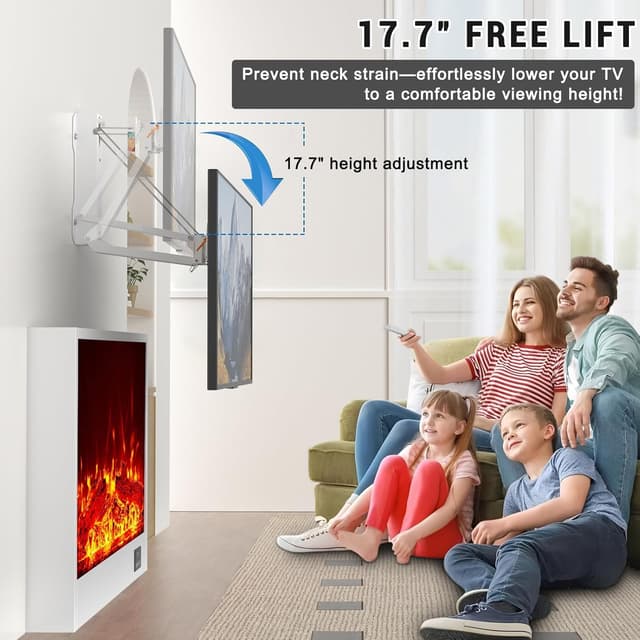 Thumbnail 2 de XINYAO Over Fireplace TV Mount 32–70"