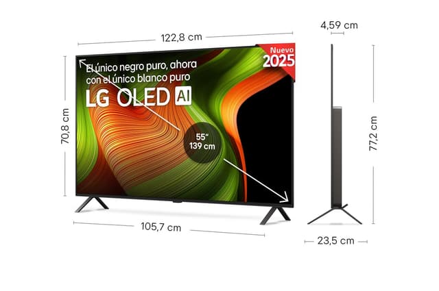 Detalle 2 de LG OLED AI B5 55 pulgadas