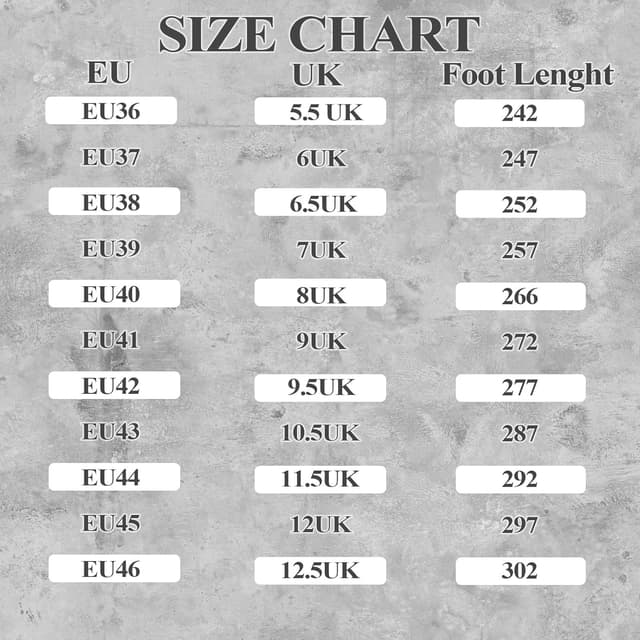 Detalle 2 de GemChve Scarpe antinfortunistiche leggere traspiranti con punta in acciaio e allacciatura rapida, EU 36-46