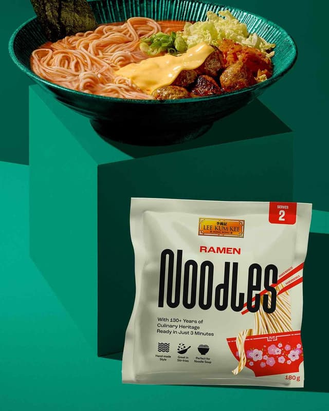 Detalle de LEE KUM KEE Ramen Nudeln 6 x 180 g