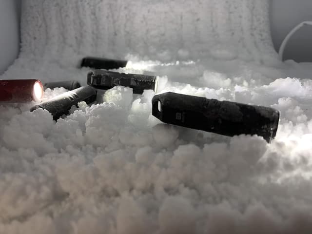 Detalle 2 de RovyVon A3 G4 Keychain Torches – Super Bright 650 Lumen USB-C Rechargeable Mini Torch