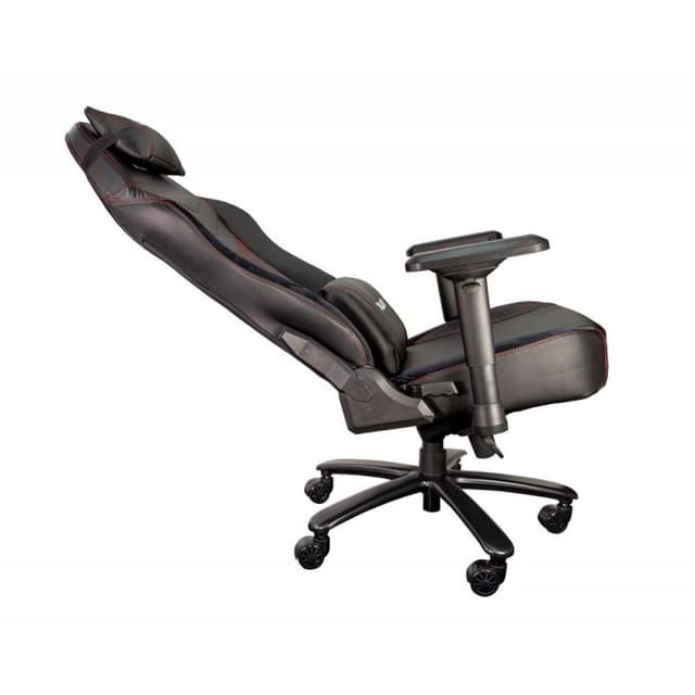 Detalle de Talius Mamut Silla Gaming Negra/Roja: soporte 4D y respaldo ajustable hasta 155º